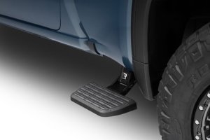 Chevrolet Silverado 1500 Side Step - Side Mounted - AMP Research - BedStep2 - Black - `19-`26